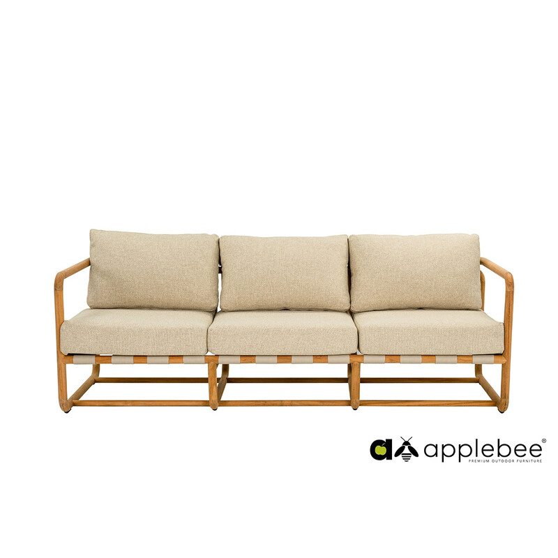Diivan Apple Bee DOLCE pruun / beež, 209x71xH66 cm
