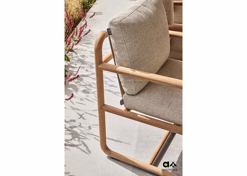 Söögitool Apple Bee DOLCE pruun / beež, 60x50xH82 cm