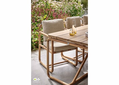 Söögitool Apple Bee DOLCE pruun / beež, 60x50xH82 cm