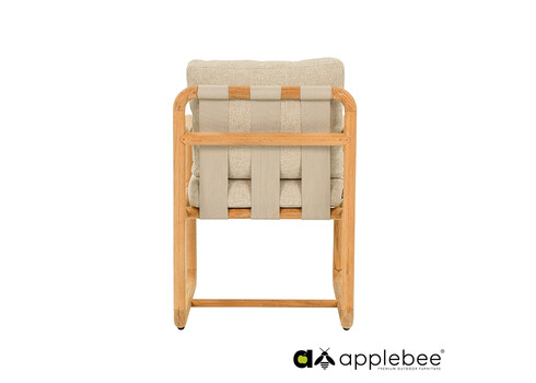 Söögitool Apple Bee DOLCE pruun / beež, 60x50xH82 cm