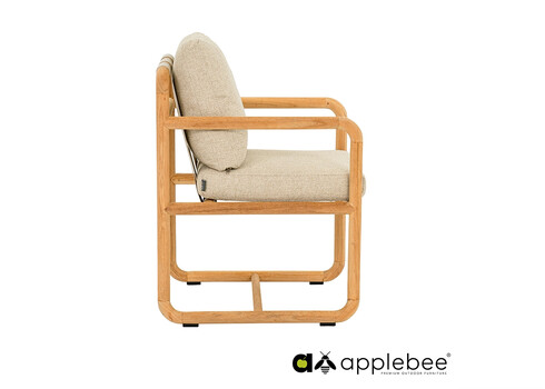 Söögitool Apple Bee DOLCE pruun / beež, 60x50xH82 cm