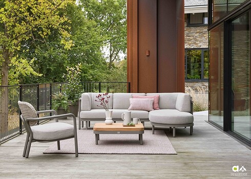 Diivan Apple Bee MAUI hall, 75x80xH68 cm, keskmine