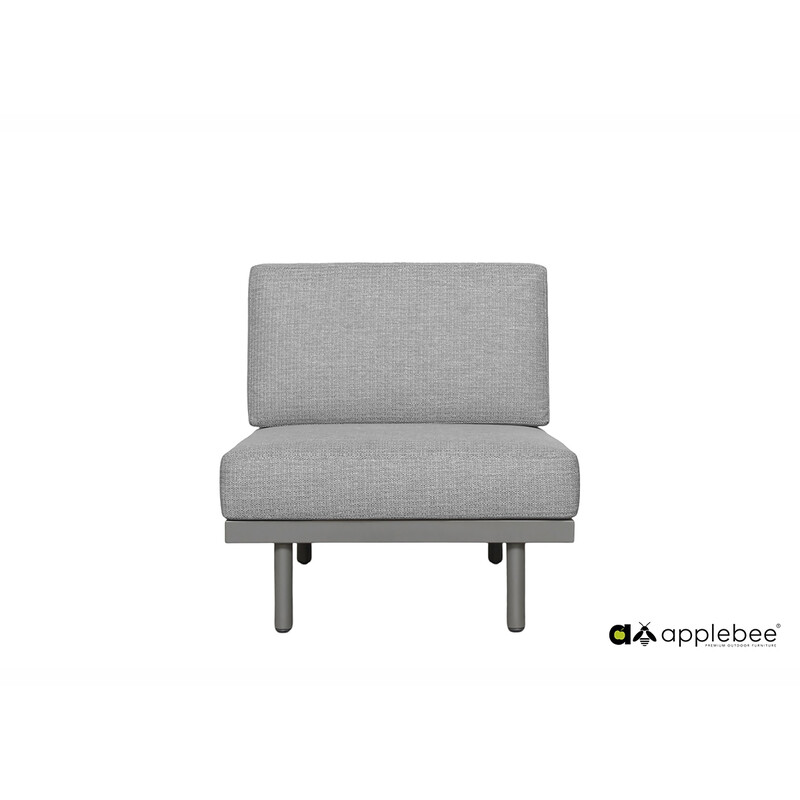 Diivan Apple Bee MAUI hall, 75x80xH68 cm, keskmine