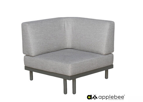 Diivan Apple Bee MAUI hall, 80x80xH68 cm, nurk