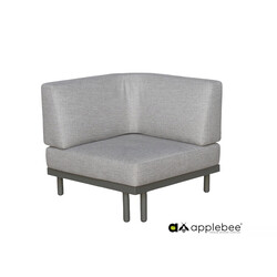 Diivan Apple Bee MAUI hall, 80x80xH68 cm, nurk