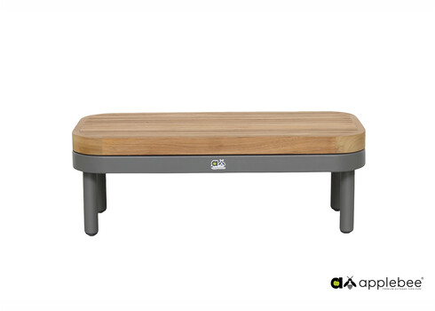 Diivanilaud Apple Bee MAUI pruun / hall, 85x40xH31 cm