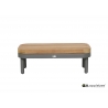 Diivanilaud Apple Bee MAUI pruun / hall, 85x40xH31 cm