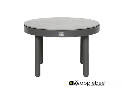 Diivanilaud Apple Bee MAUI beež / hall, 60x60xH31 cm