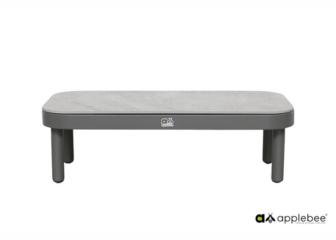 Diivanilaud Apple Bee MAUI beež / hall, 85x85xH25 cm