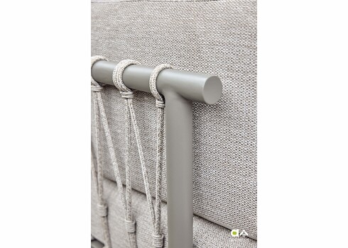 Aiamööbli komplekt Apple Bee MAUI pruun / hall, 2 diivanit + aialaud