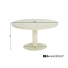 Aialaud Apple Bee MELVILLE helebeež, D140xH77 cm