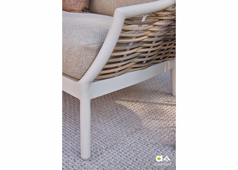 Tugitool Apple Bee MILOU beež, 78x61,5xH69,5 cm