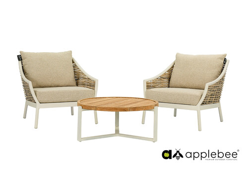 Tugitool Apple Bee MILOU beež, 78x61,5xH69,5 cm