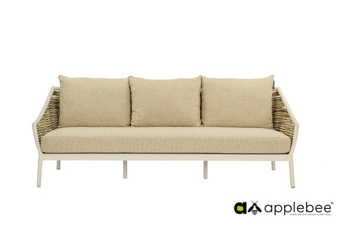 Diivan Apple Bee MILOU helebeež, 203x64,5x69,5 cm