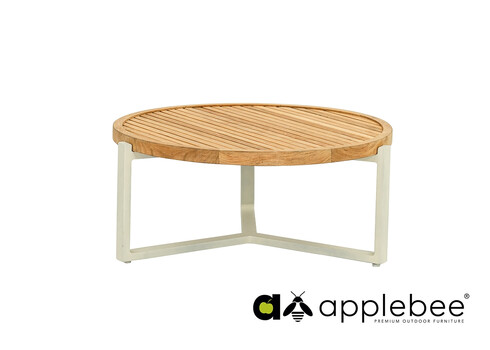 Diivanilaud Apple Bee MONACO helebeež / tiik, D75xH34 cm