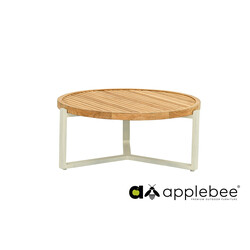 Diivanilaud Apple Bee MONACO helebeež / tiik, D75xH34 cm
