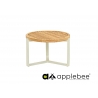 Diivanilaud Apple Bee MONACO helebeež / tiik, D60xH40 cm