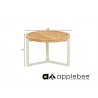 Diivanilaud Apple Bee MONACO helebeež / tiik, D60xH40 cm
