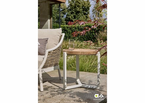 Diivanilaud Apple Bee MONACO helebeež / tiik, D45xH47 cm