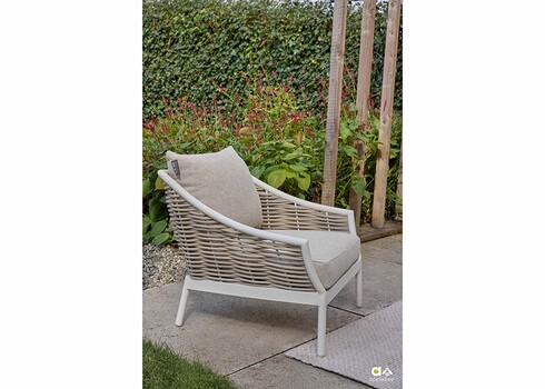 Aiamööbli komplekt Apple Bee MILOU helebeež, diivan + 2 tugitooli + laud