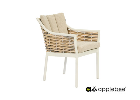 Söögitool Apple Bee MILOU helebeež, 62x48xH82,5 cm