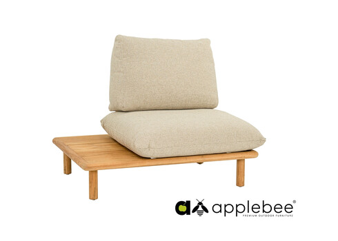 Tugitool parem Apple Bee SLING pruun / beež, 108x77xH68 cm