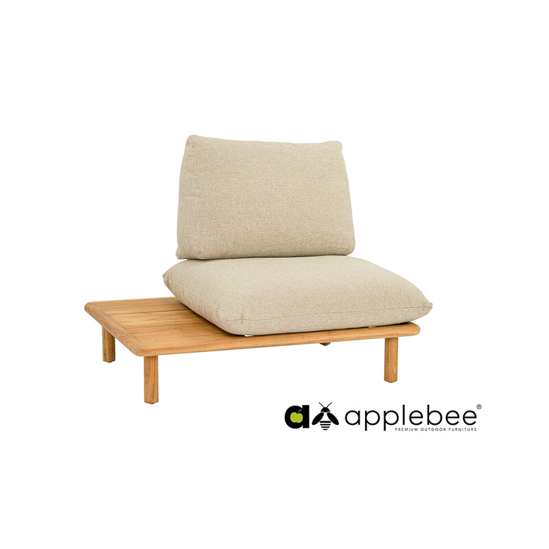 Tugitool parem Apple Bee SLING pruun / beež, 108x77xH68 cm
