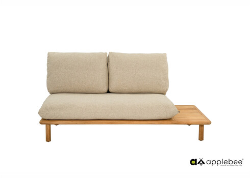 Diivan vasak Apple Bee SLING pruun / beež, 175x85xH68 cm