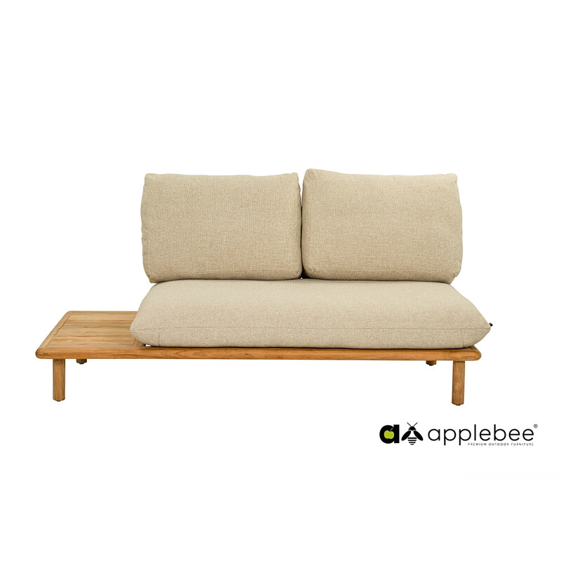 Diivan parem Apple Bee SLING pruun / beež, 175x85xH68 cm