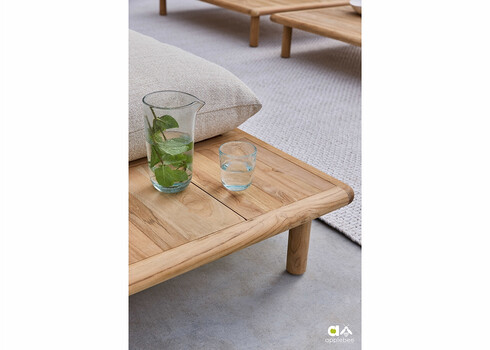 Diivan vasak Apple Bee SLING pruun / beež, 242x85xH68 cm