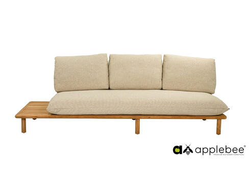 Diivan parem Apple Bee SLING pruun / beež, 242x85xH68 cm