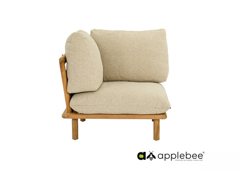 Diivan nurk Apple Bee SLING pruun / beež, 85x85xH68 cm