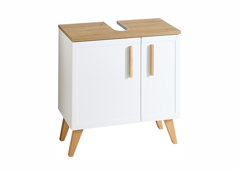Valamukapp 383 mattvalge / tamm, 60x32,5xH65 cm