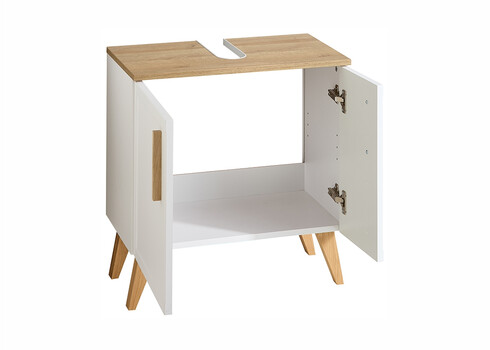 Valamukapp 383 mattvalge / tamm, 60x32,5xH65 cm