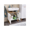 Valamukapp 383 mattvalge / tamm, 60x32,5xH65 cm