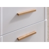 Alumine vannitoakapp 383 mattvalge / tamm, 45x32,5xH104 cm