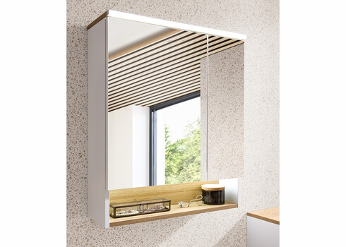 Peegelkapp 25-I mattvalge / tamm, 60x21,4xH72 cm