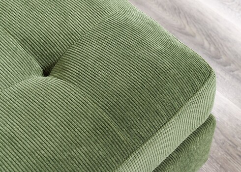 Nurgadiivan STOCKHOLM roheline, 220x85xH90 cm