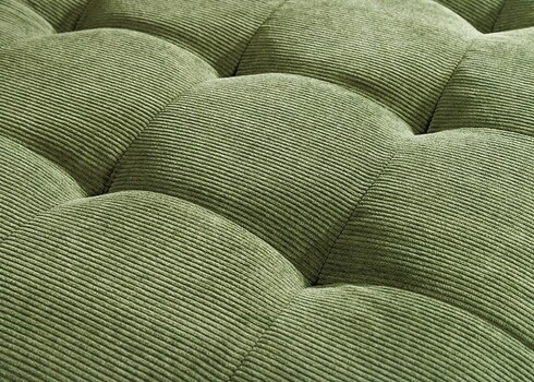 Nurgadiivan STOCKHOLM roheline, 220x85xH90 cm