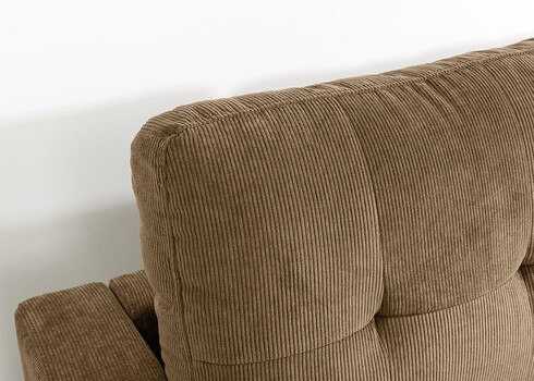 Nurgadiivan STOCKHOLM pruun, 220x85xH90 cm