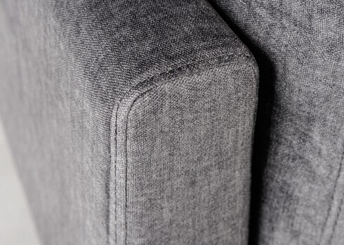 Nurgadiivan MANHATTAN tekstuurne hall, 292x85xH88 cm