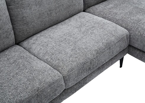 Nurgadiivan MANHATTAN tekstuurne hall, 292x85xH88 cm