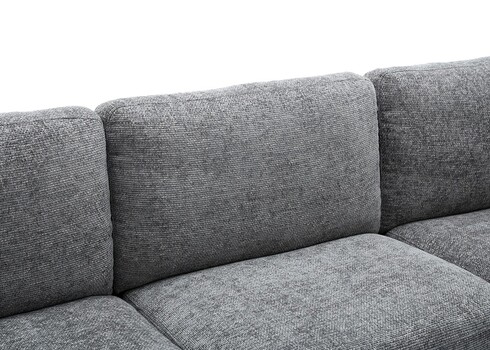 Nurgadiivan MANHATTAN tekstuurne hall, 292x85xH88 cm