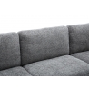 Nurgadiivan MANHATTAN tekstuurne hall, 292x85xH88 cm
