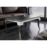 Diivanilaud MODERN BAROQUE must kivi, 100x60xH45 cm