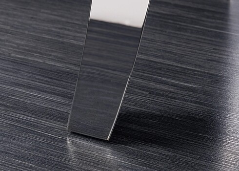 Diivanilaud MODERN BAROQUE must kivi, 100x60xH45 cm