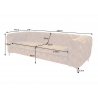 Diivan MODERN BAROQUE antiikpruun, 240x97xH73 cm