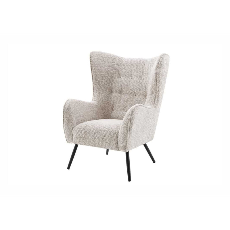 Tugitool AMSTERDAM hallikasbeež, 82x83xH104 cm