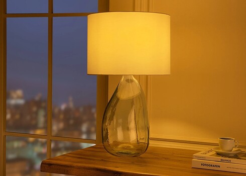 Lauavalgusti CLASSIC valge, 35x35xH60 cm, E27