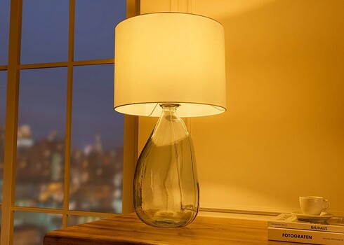 Lauavalgusti CLASSIC valge, 35x35xH60 cm, E27